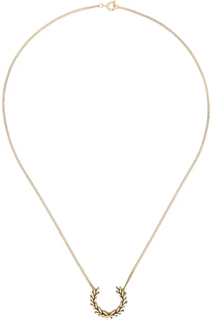 Fred Perry Gold Laurel Wreath Necklace