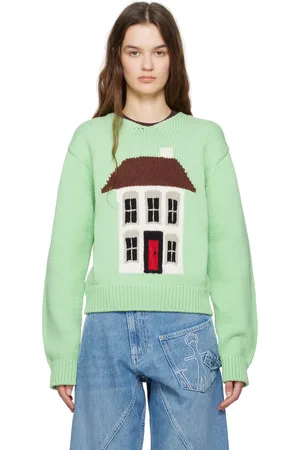 J.W.Anderson Green House Graphic Sweater