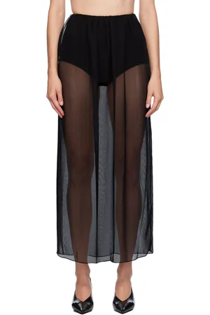Gia Studios Layered Midi Skirt