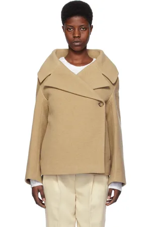 Totême Beige Wrap Jacket