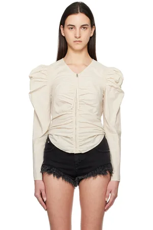 Isabel Marant Beige Benatea Blouse