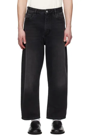STUDIO NICHOLSON Black Land Jeans