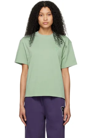 Ami SSENSE Exclusive Green Ami de Cœur T-Shirt