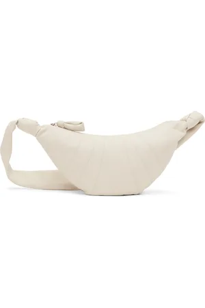 LEMAIRE White Small Croissant Bag