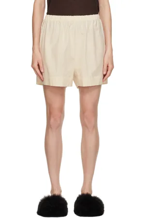 Baserange Off-White Ole Shorts