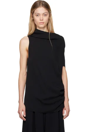 The Row Black Aria Tank Top
