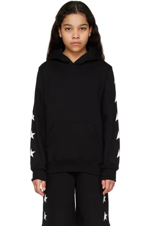 Golden Goose Kids Black Multi Star Hoodie