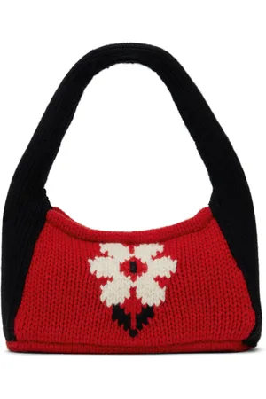 YMC SSENSE Exclusive Multicolor Handknit Bag