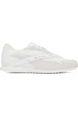 Givenchy Off-White Mesh & Suede Sneakers