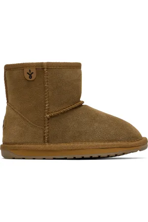 Emu Kids Tan Wallaby Mini Boots