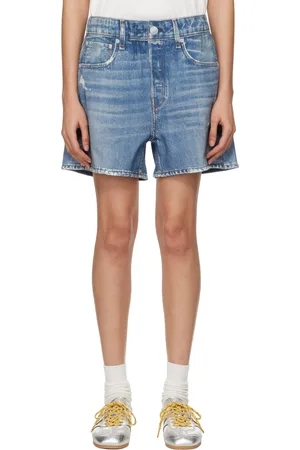 RAG&BONE Blue Miramar Terry Walking Shorts