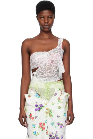 yuhan wang Draped Top
