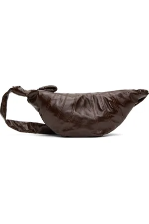 LEMAIRE Brown Medium Croissant Bag