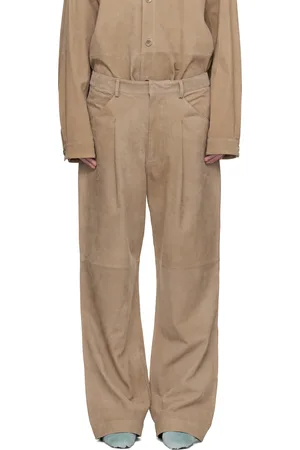 Entire Studios Taupe DC Suede Trousers