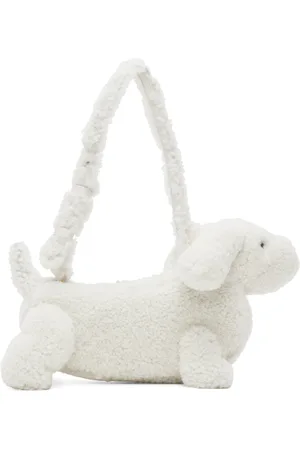 Thom Browne White Hector Bag