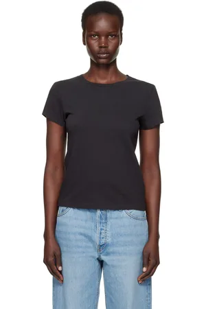 RE/DONE Black Hanes Edition 1960s Slim T-shirt