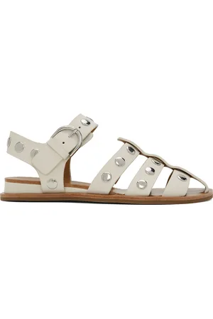 RAG&BONE Off-White Beau Fisherman Sandals