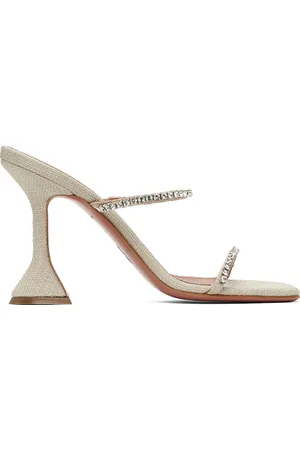 Amina Muaddi Gilda Heeled Sandals