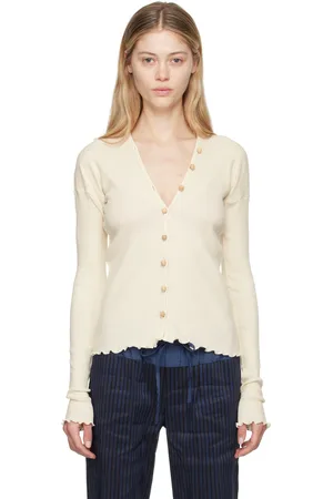 Baserange Off-White Tav Cardigan