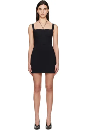 Nensi Dojaka Quilted Cups Bustier Minidress