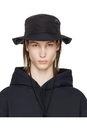 A-cold-wall* Black Utile Bucket Hat