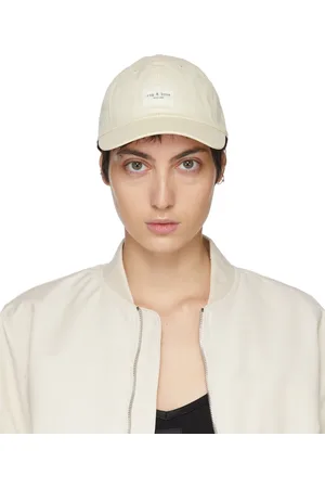 RAG&BONE Off-White Addison Baseball Cap