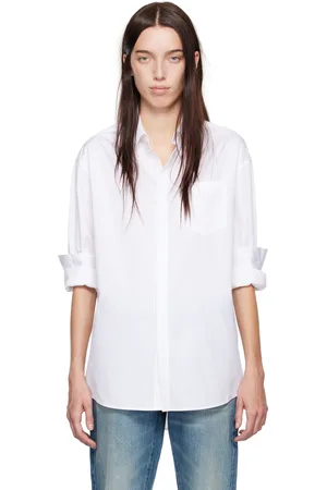 Calvin Klein White Halo Cotton Poplin Shirt
