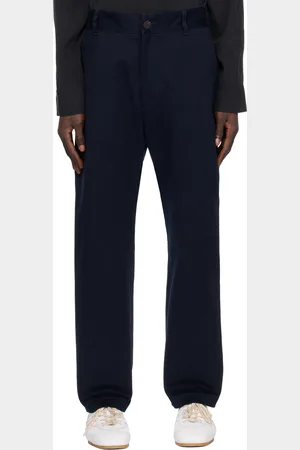 STUDIO NICHOLSON Black Bill Trousers
