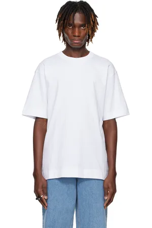 DRIES VAN NOTEN White Boxy Cotton T-shirt