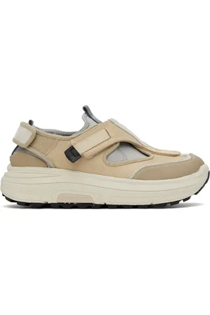 SUICOKE Beige & Gray TRED Sneakers