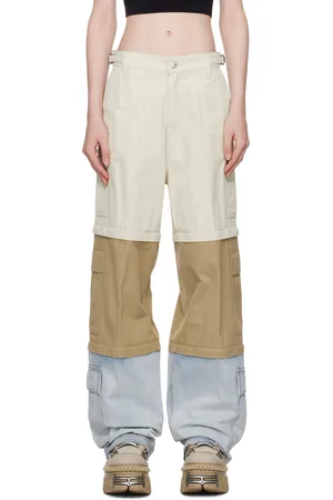 Vetements Multicolor Deconstructed Triple Cargo Pants