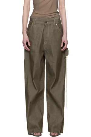 DARKPARK Lisa Chain Adorned Loose Fit Carpenter Jeans