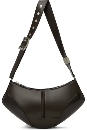 untitlab SSENSE Exclusive Brown Briefs Sling Bag