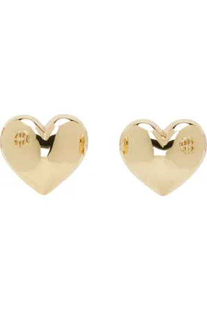 ANINE BING Heart Earrings