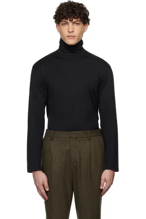 Sunspel Long Sleeve Roll Neck Turtleneck