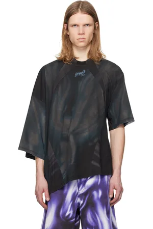 Gerrit Jacob Black Printed T-shirt