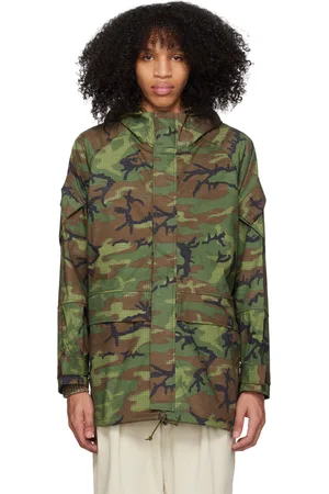 Beams Khaki Camouflage Jacket