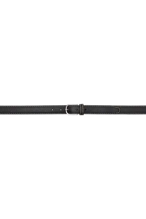 Totême Black Slim Trouser Leather Belt