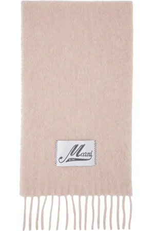 Marni Pink Alpaca Scarf