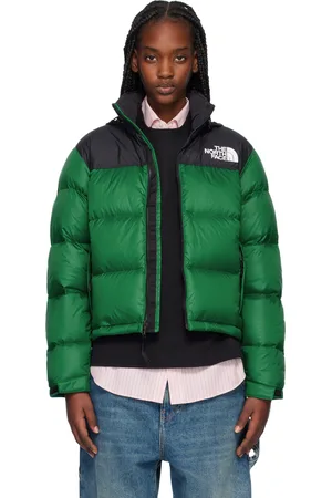 The North Face Green & Black 1996 Retro Nuptse Jacket