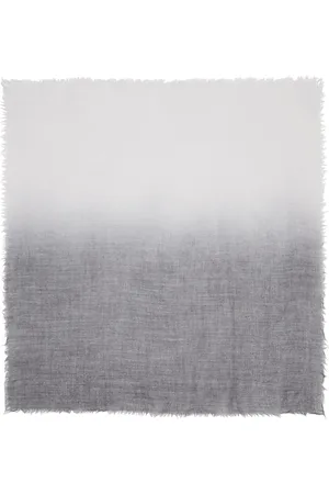 The Row SSENSE Exclusive Black & White Anto Scarf