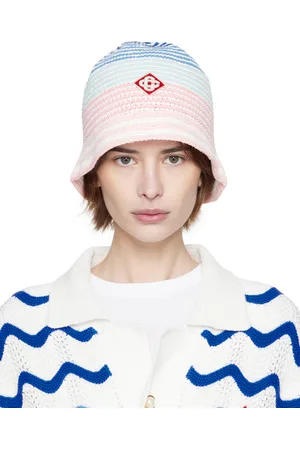 Casablanca Multicolor Gradient Crochet Bucket Hat