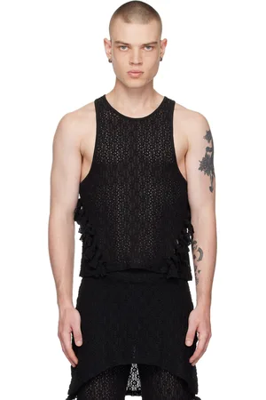 ECKHAUS LATTA Black Knot Tank Top