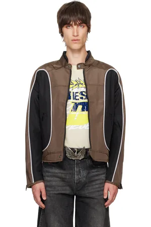 Diesel Brown & Black J-Blink Jacket