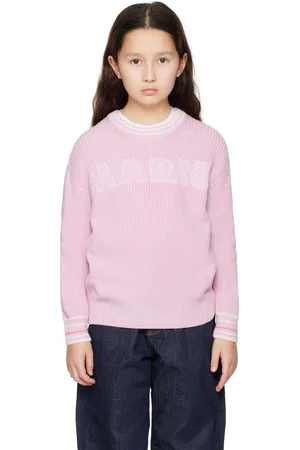 Marni Kids Pink Logo Sweater