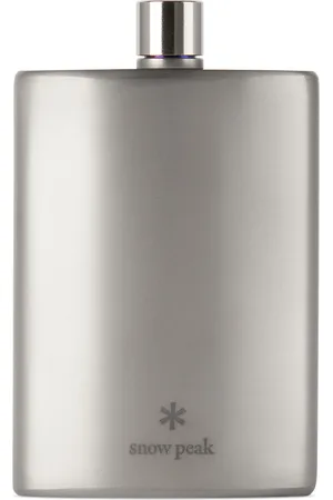 Snow Peak Titanium Medium Flask, 4.7 fl oz