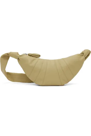 LEMAIRE Taupe Small Croissant Bag
