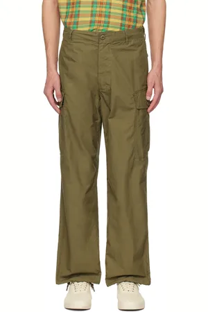 Beams Khaki Military Cargo Pants
