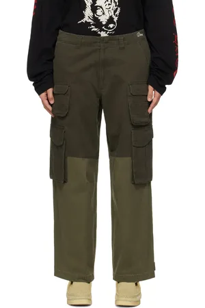 DIME Khaki Fishing Cargo Pants