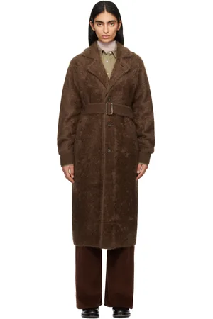 Guest In Residence Brown Grizzly Wash Coat